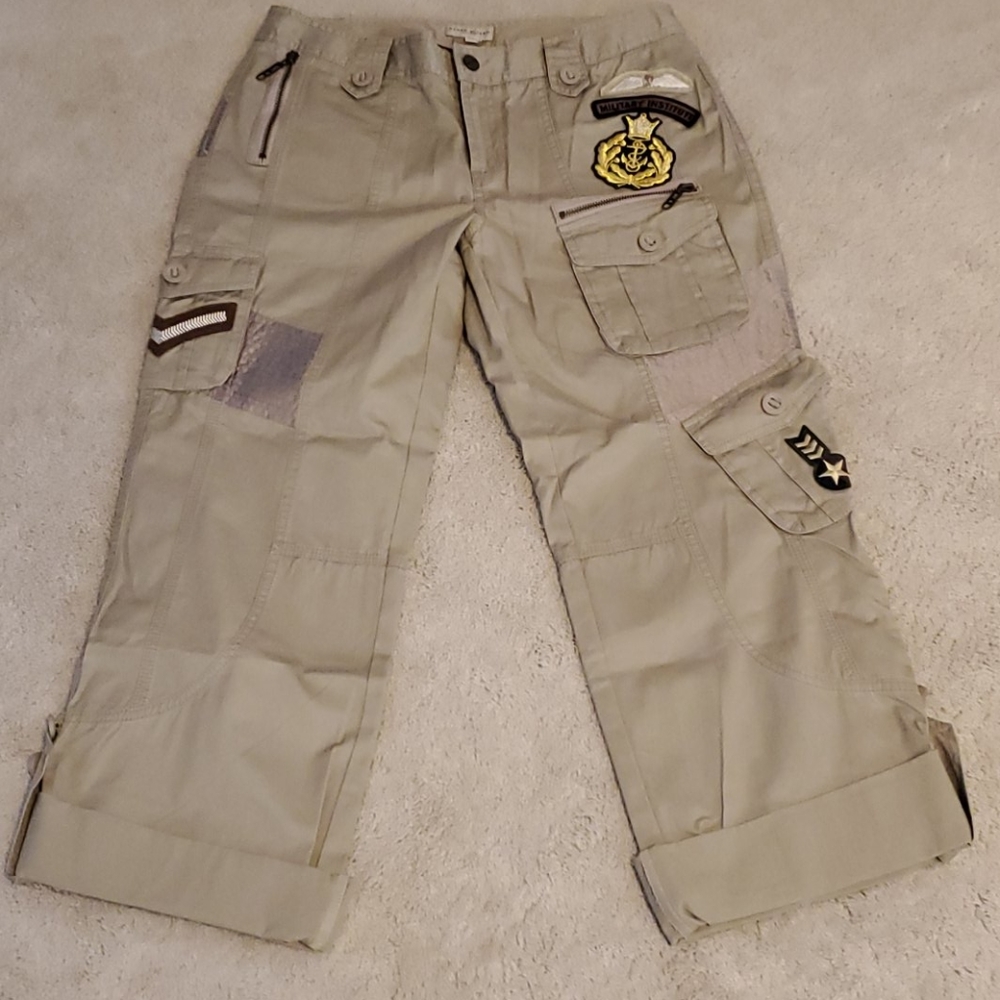Karen Millen England Military style pants Sz 8 M